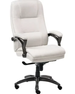 Chefstol MAGNUS Hør Lys Beige