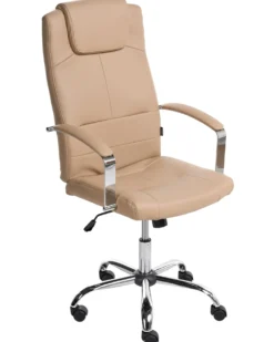 Chefstol WINNER Kunstlæder Sand Beige