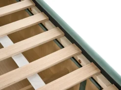 Daybed med opbevaring Velour MARRAY 90 x 200 cm Mintgrøn