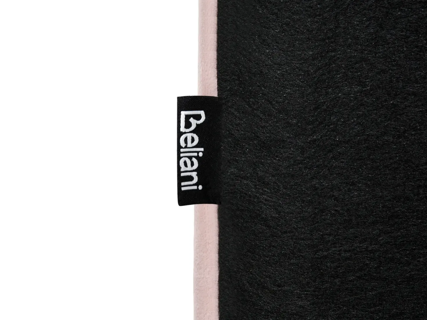 Daybed Velour LISIEUX 90 x 200 cm Pastellrosa