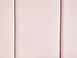 Daybed Velour LISIEUX 90 x 200 cm Pastellrosa