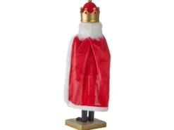 Dekorativ figur HALLSJON Nøddeknækker 50 cm Rood/groen