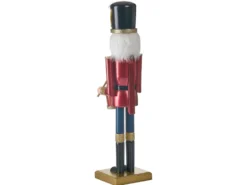 Dekorativ figur HOGSJON Nøddeknækker 50 cm Rød