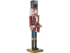 Dekorativ figur HOGSJON Nøddeknækker 50 cm Rød