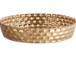 Dekorativ bakke SUEZ Metal Guld