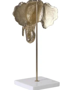 Dekorativ figur Elefant KASO Metal Guld