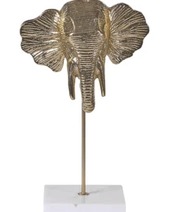 Dekorativ figur Elefant KASO Metal Guld