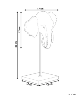 Dekorativ figur Elefant KASO Metal Guld