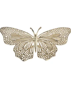 Dekorativ figur Sommerfugl MADIUN Metal Guld