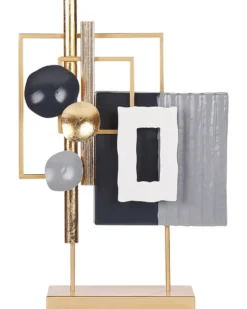 Dekorativ figur SULFUR Metal Guld