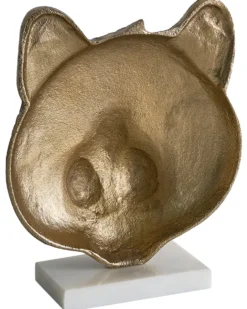 Dekorativ figur Tiger BROVA Metal Guld