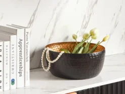 Dekoskål BANHA Metal Sort
