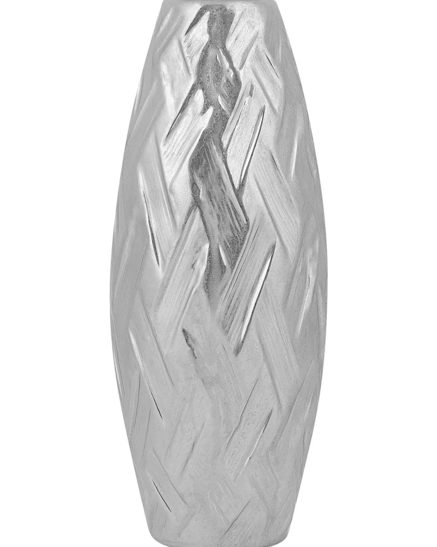 Dekovase ARPAD Stentøj 33 cm Sølv