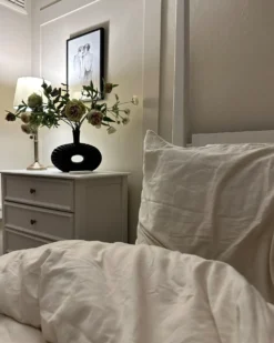 Dekovase ARWAD Stentøj 24 cm Sort