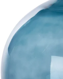 Dekovase CHAPPATHI Glas 31 cm Blå