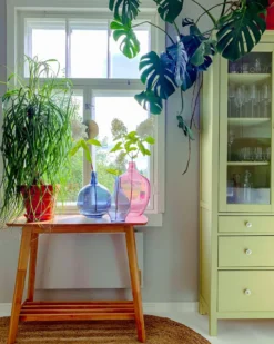 Dekovase CHAPPATHI Glas 31 cm Blå