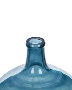 Dekovase CHAPPATHI Glas 31 cm Blå