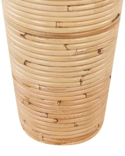 Dekovase ELATIA Rattan 50 cm Naturlig