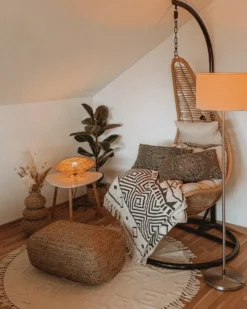 Dekovase MARANG Søgræs 41 cm Naturlig