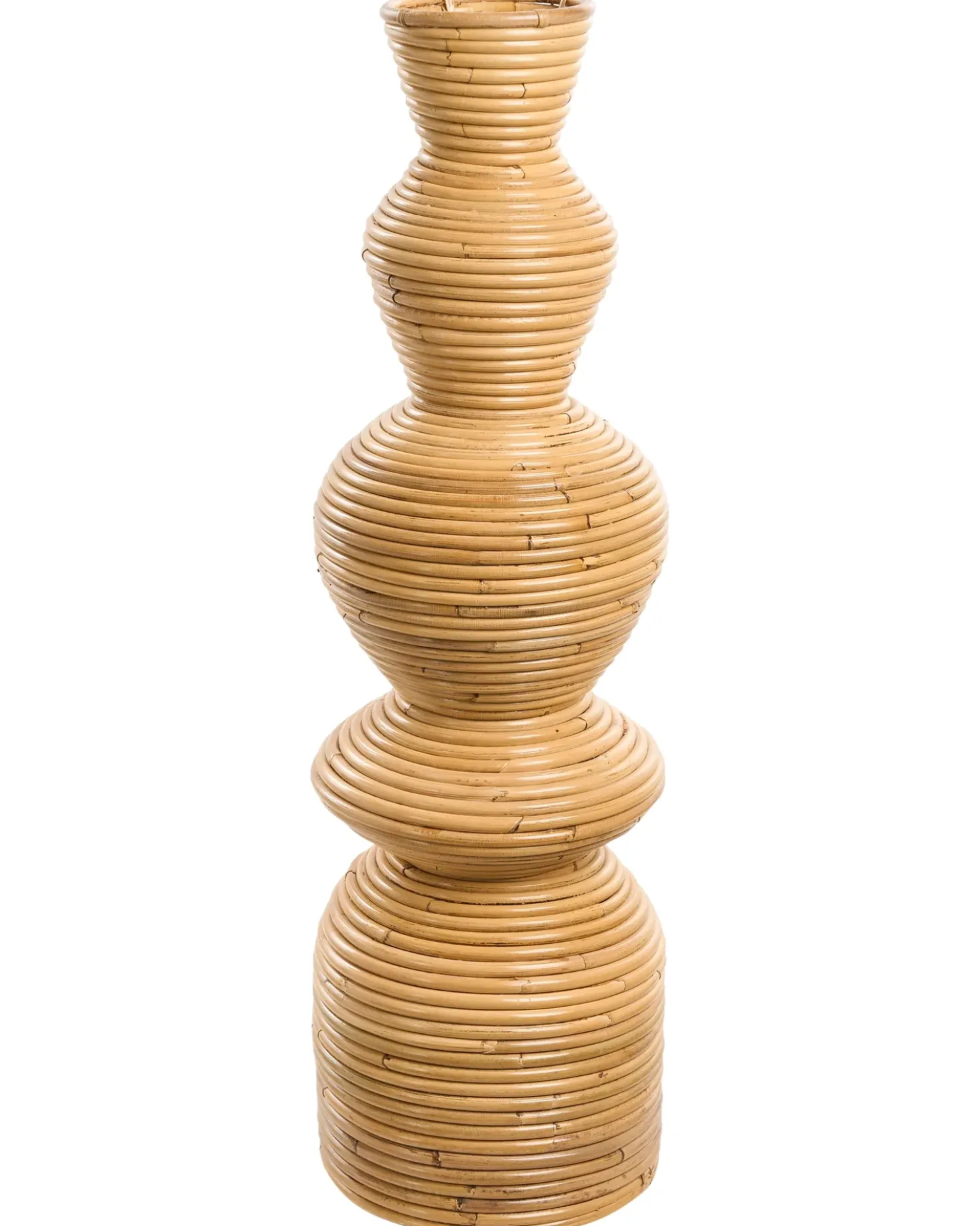 Dekovase NUORO Rattan 70 cm Naturlig