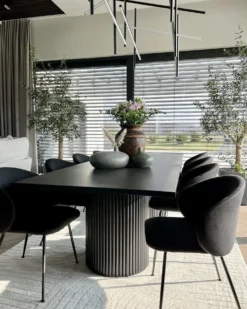 Dekovase PUCHONG Keramik 40 cm Kobber