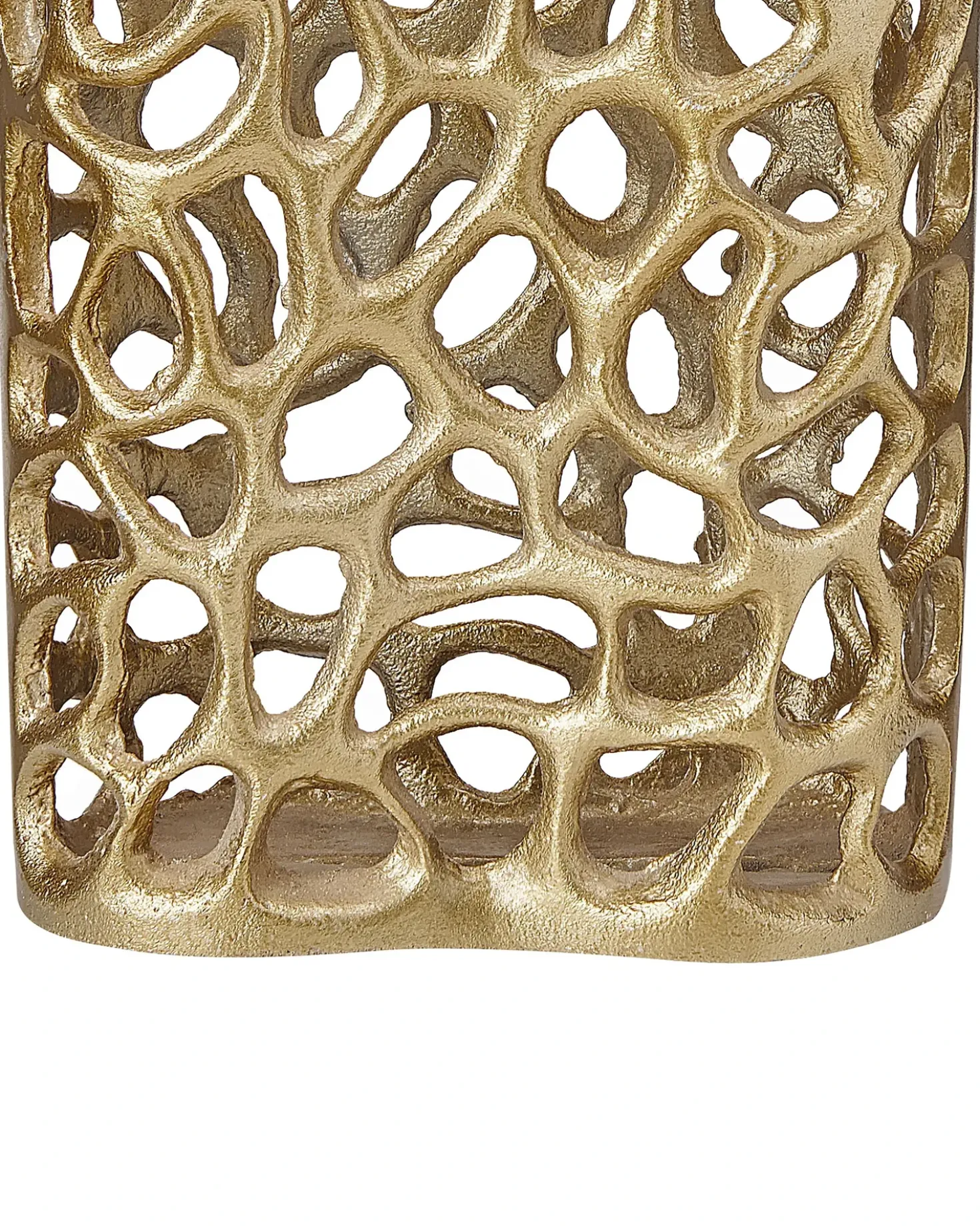 Dekovase SANCHI Metal 33 cm Guld