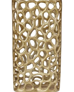 Dekovase SANCHI Metal 33 cm Guld