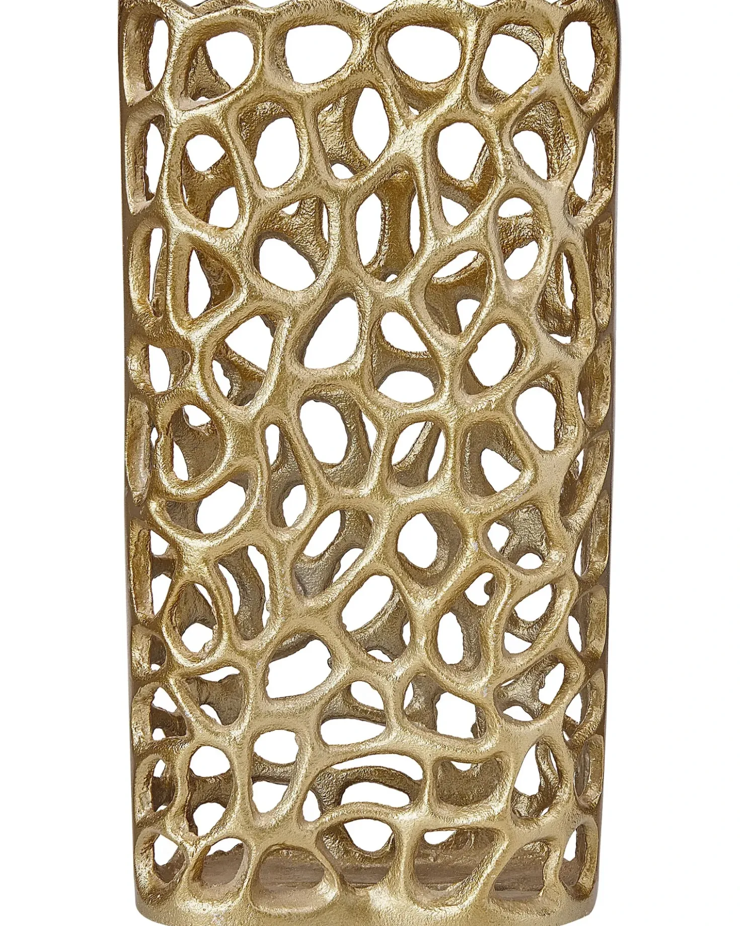 Dekovase SANCHI Metal 33 cm Guld