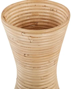 Dekovase TRINISA Rattan 50 cm Naturlig