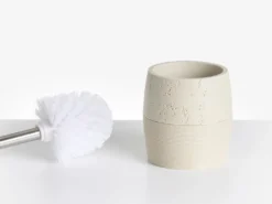 5-dele badeværelsessæt YARAPA Lys Beige