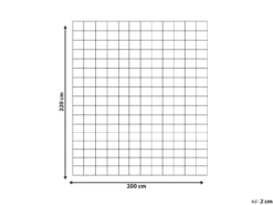 Dobbeltdyne Polyester Helårs KORAB 200 x 220 cm
