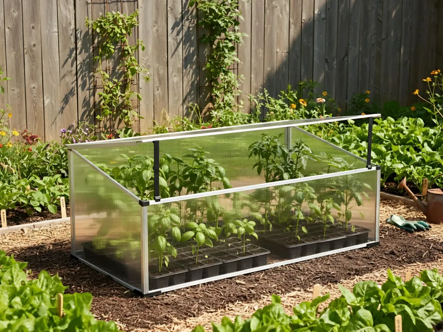 Drivhus CARFIZZI Sølv 60 cm