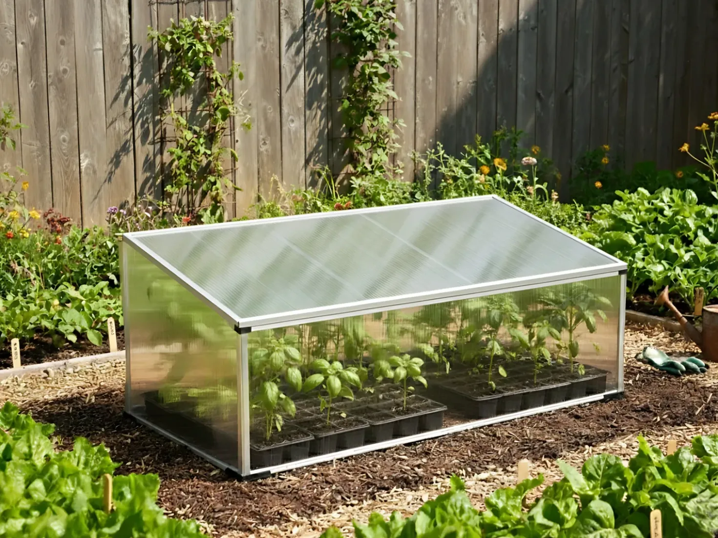 Drivhus CARFIZZI Sølv 60 cm