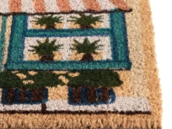 Dørmåtte CADIZ Multifarvet 60 x 90 cm Kokos