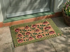 Dørmåtte KNIK Naturlig 50 x 80 cm Tomat Kokos