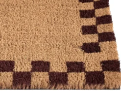 Dørmåtte SAGADA Beige/brun 40 x 60 cm Kokos