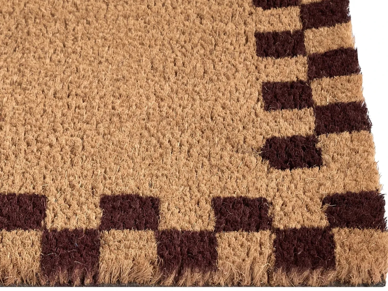 Dørmåtte SAGADA Beige/brun 40 x 60 cm Kokos