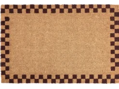 Dørmåtte SAGADA Beige/brun 40 x 60 cm Kokos