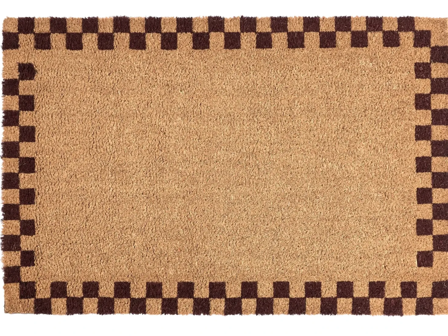 Dørmåtte SAGADA Beige/brun 40 x 60 cm Kokos
