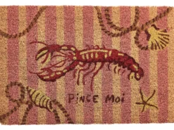 Dørmåtte SURIGAO Multifarvet 40 x 60 cm Kokos