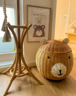Dětský košík Bamse HIMBA Rattan Naturlig