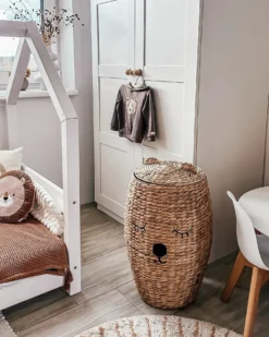Dětský košík Bamse SAMBUR Flet Naturlig