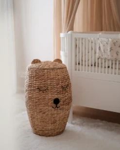 Dětský košík Bamse SAMBUR Flet Naturlig