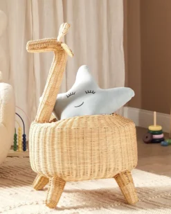 Dětský košík Giraf HAINAN Rattan Naturlig