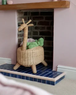 Dětský košík Giraf HAINAN Rattan Naturlig