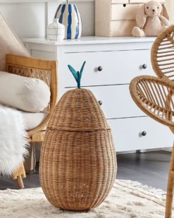 Dětský košík Pære VAGSOY Rattan Naturlig