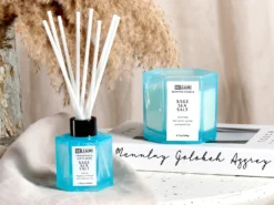 Duftlys med duftpinde CLASSY TINT Soja voks Fresh notes