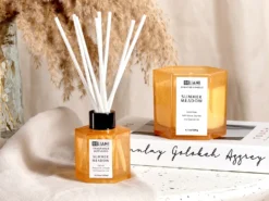 Duftlys med duftpinde CLASSY TINT Soja voks Fresh notes