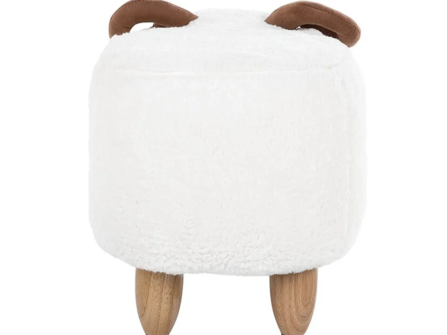 Dyrepuf LAMB Hvid Lam