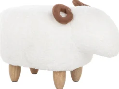 Dyrepuf LAMB Hvid Lam